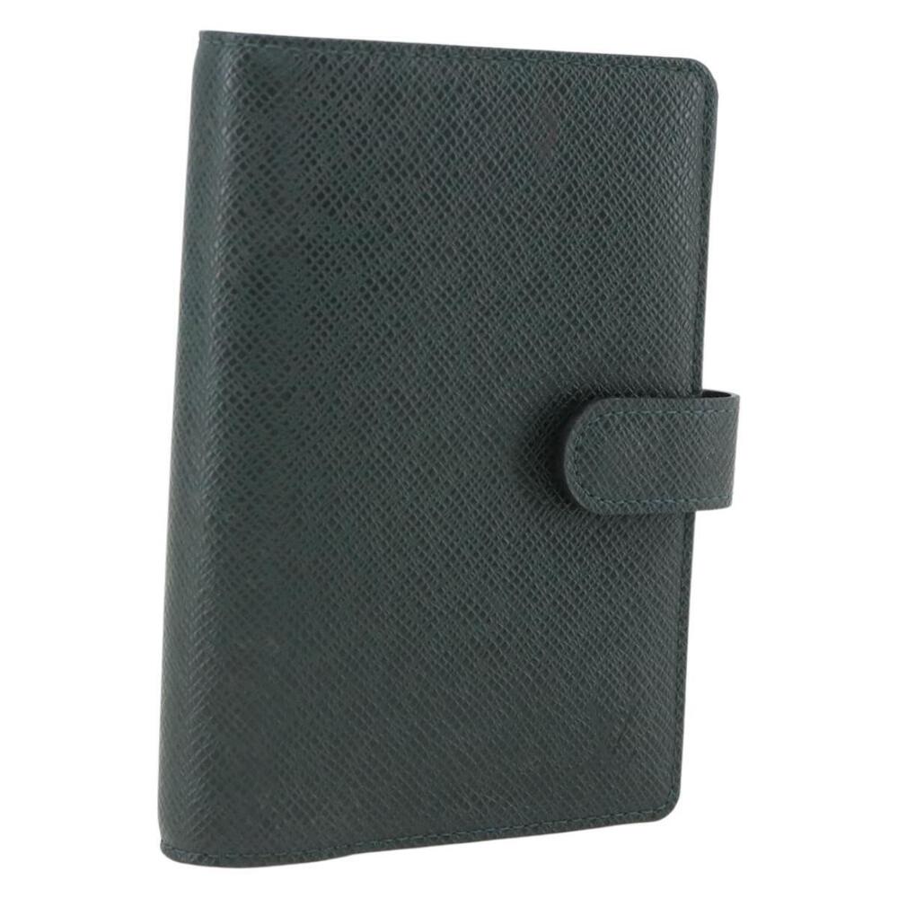 LOUIS VUITTON Taiga Agenda PM Day Planner Cover Epicea R20424 LV Auth bs31935